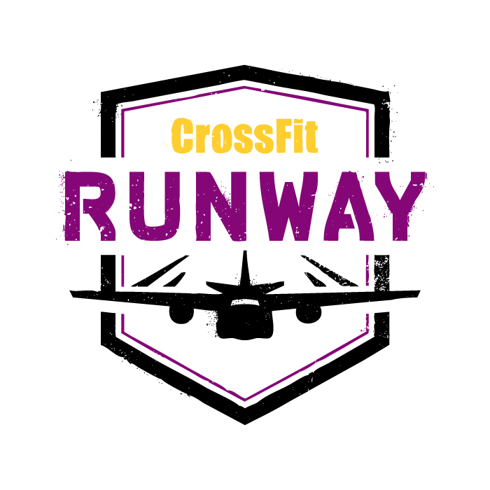 Crossfit Runway - farebné logo